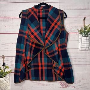 Women’s Plaid Vest | Small